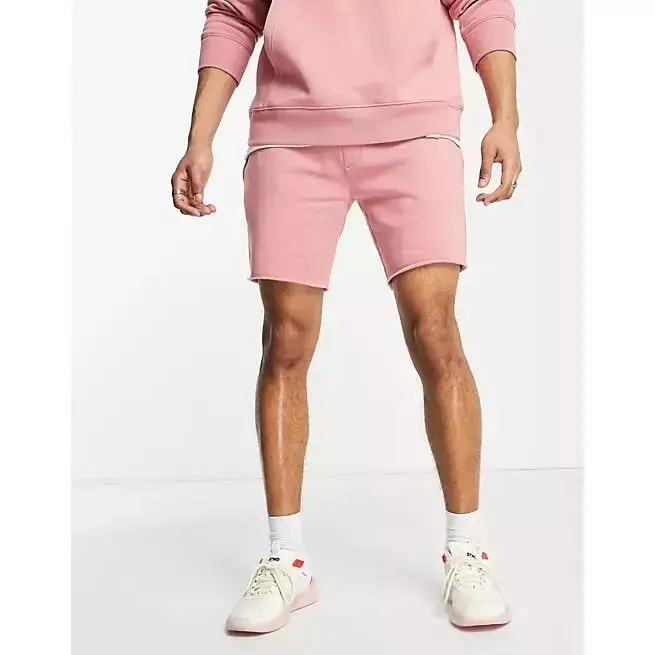 Topman Men's Pink Cotton Shorts