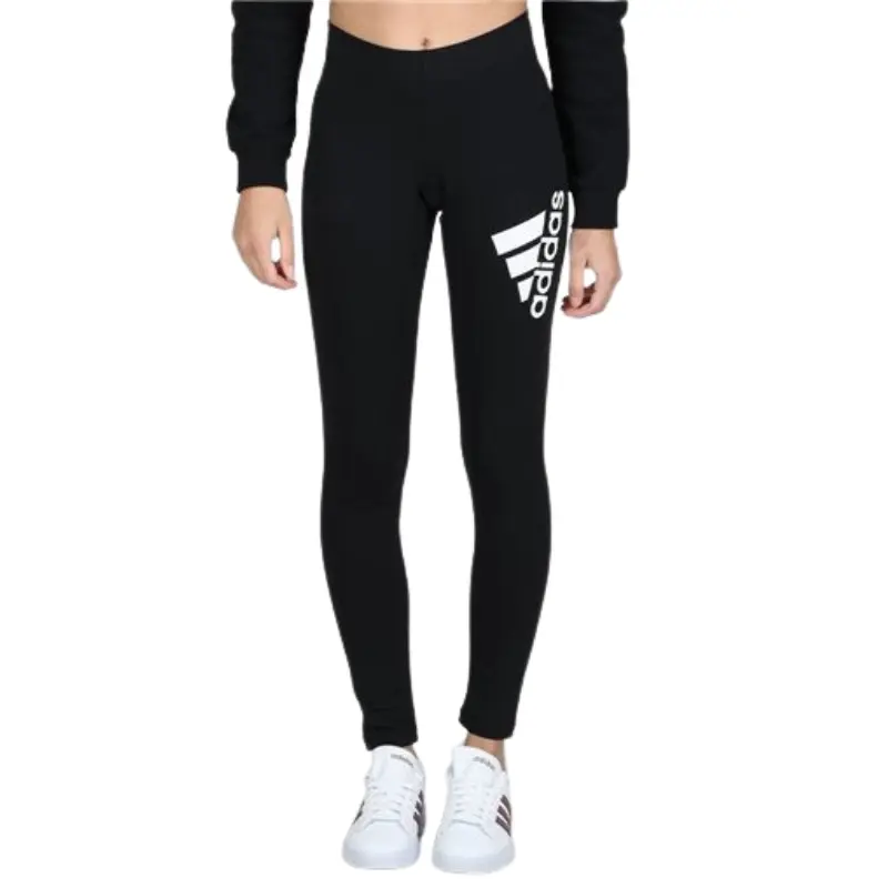 Adidas Womens Black Leggings Maxi Logo