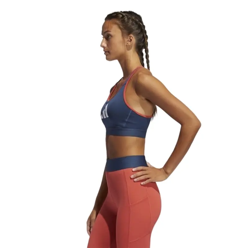 Adidas Womens Blue Sport Bra