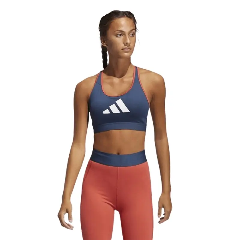 Adidas Womens Blue Sport Bra