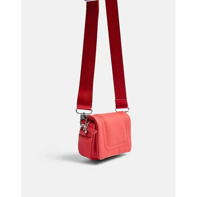 Topshop Women's Mini Crossbody Bag - Red