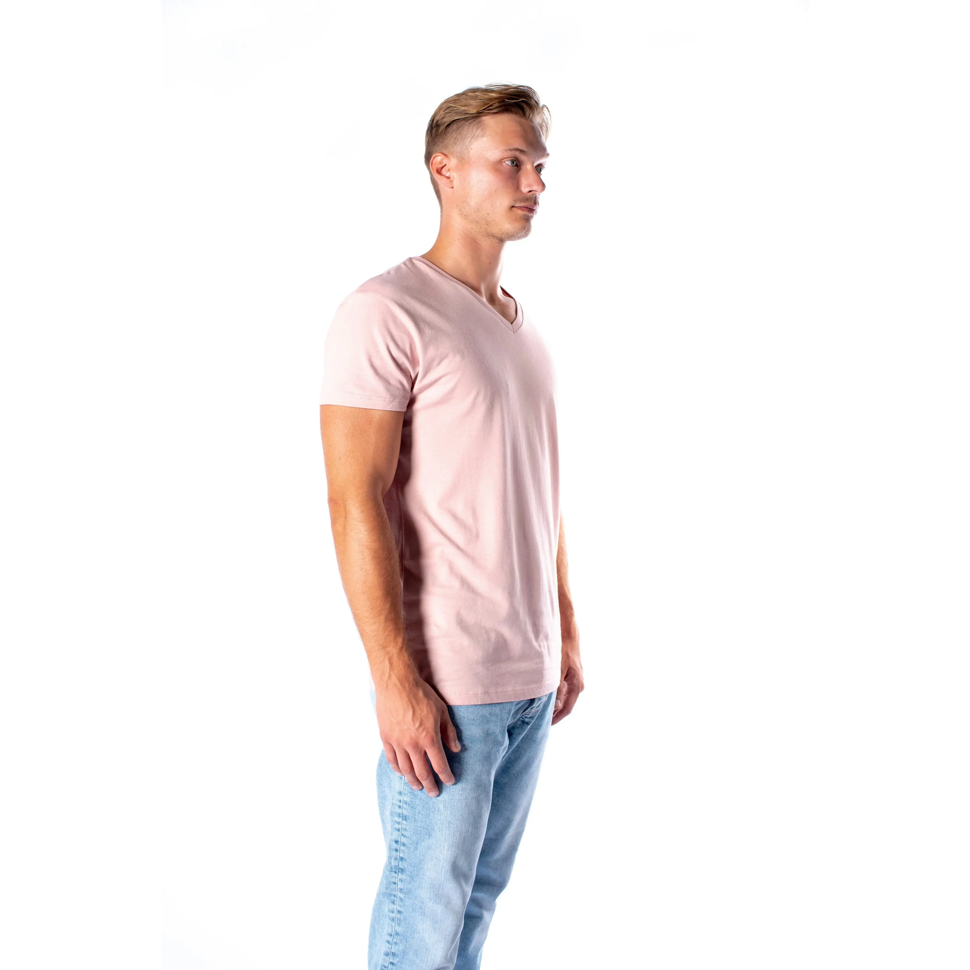 Topman Men's Regular Fit Dusty Pink T-shirt