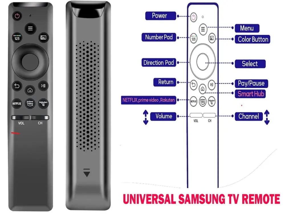 Samsung TV Remote Compatible Aftermarket