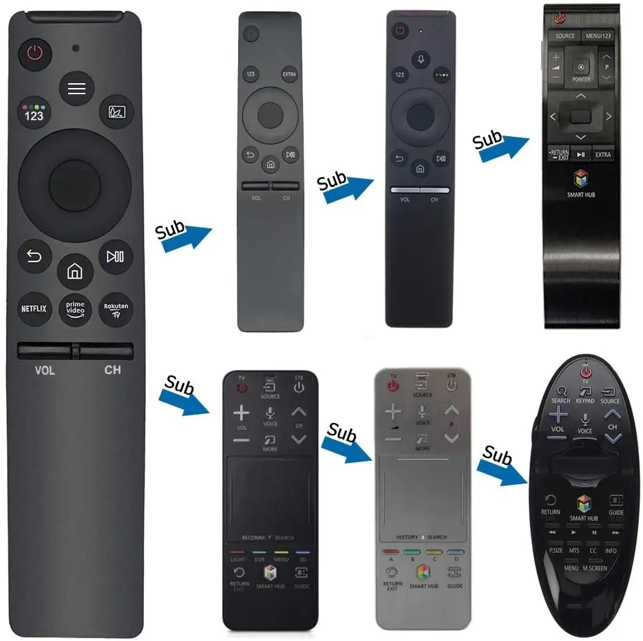 Samsung TV Remote Compatible Aftermarket