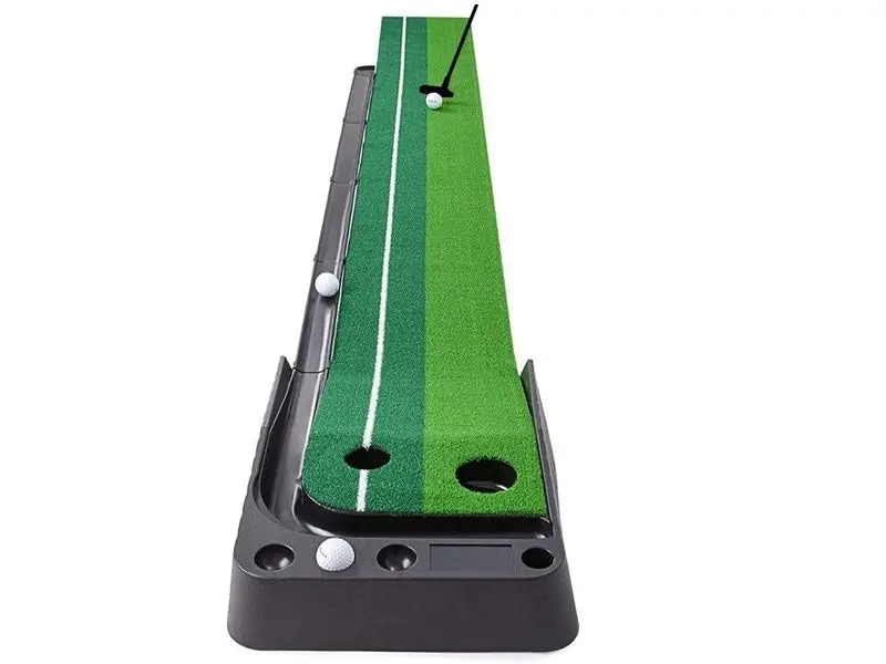 Golf Putting Mat Practice Putter Indoor Outdoor Training Exerciser