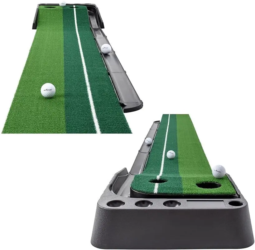 Golf Putting Mat Practice Putter Indoor Outdoor Training Exerciser