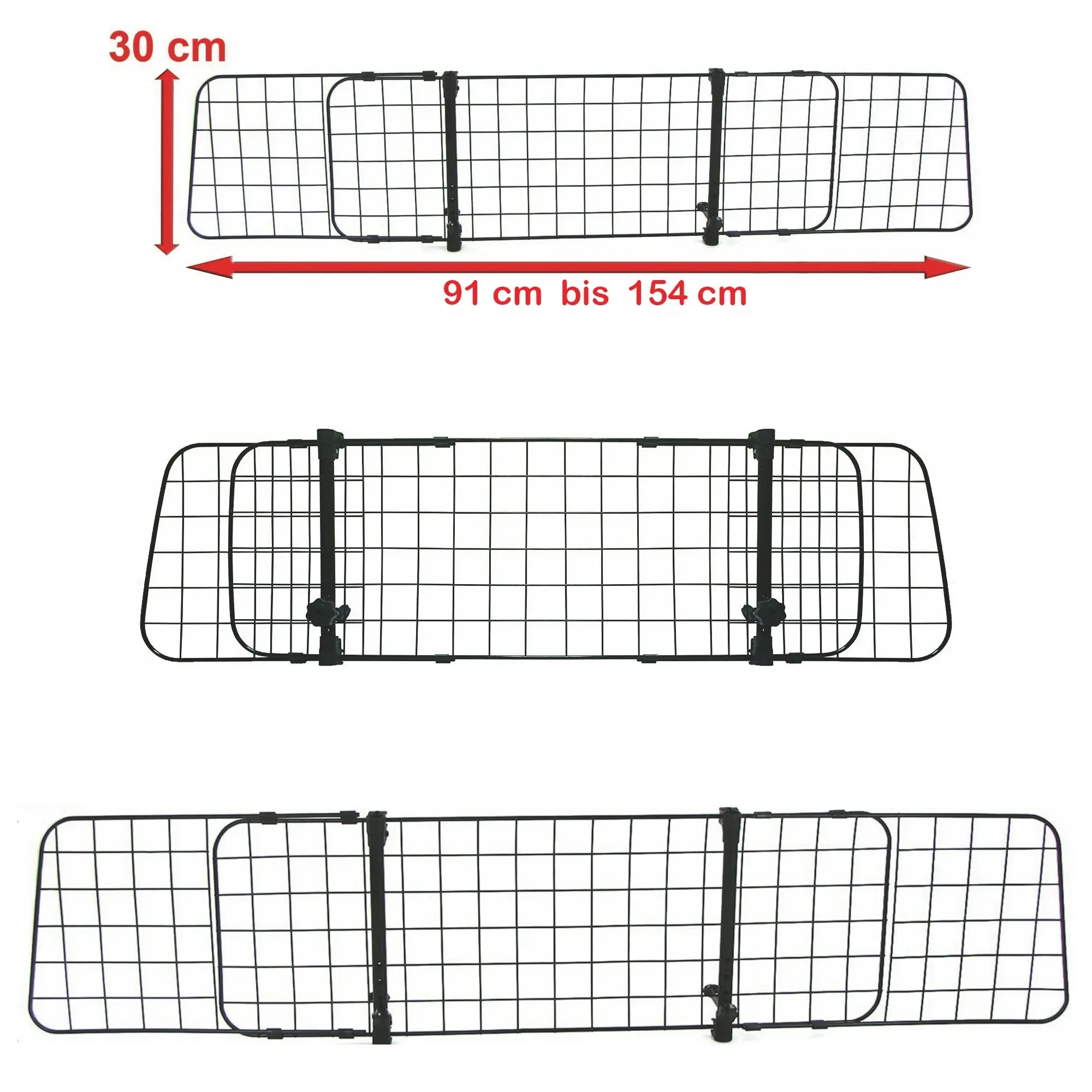 Car Pet Barrier Fence Dog Barrier for Car Adjustable Universal Car Fence