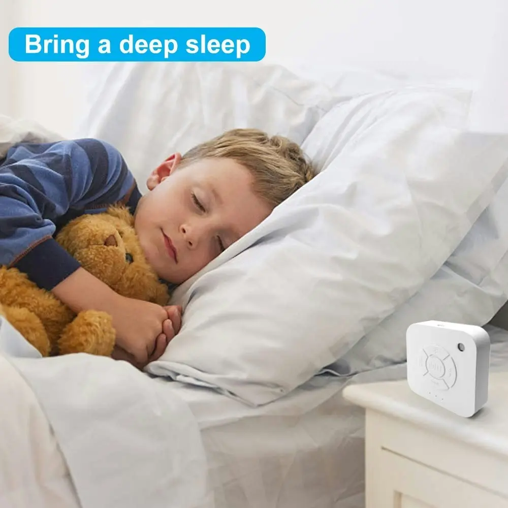 White Noise Machine Noise Sound Machine Baby Soothing Night Light