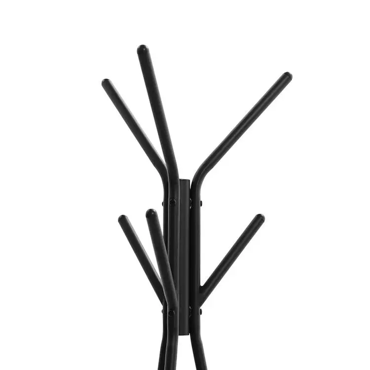 VASAGLE Coat Rack Stand 2 Shelves