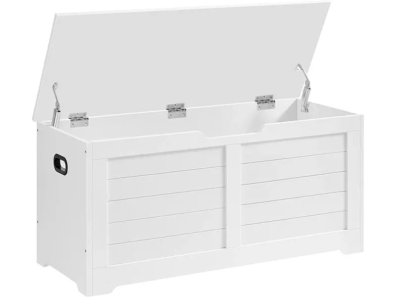 VASAGLE Storage Chest, Storage Trunk with 2 Safety Hinges