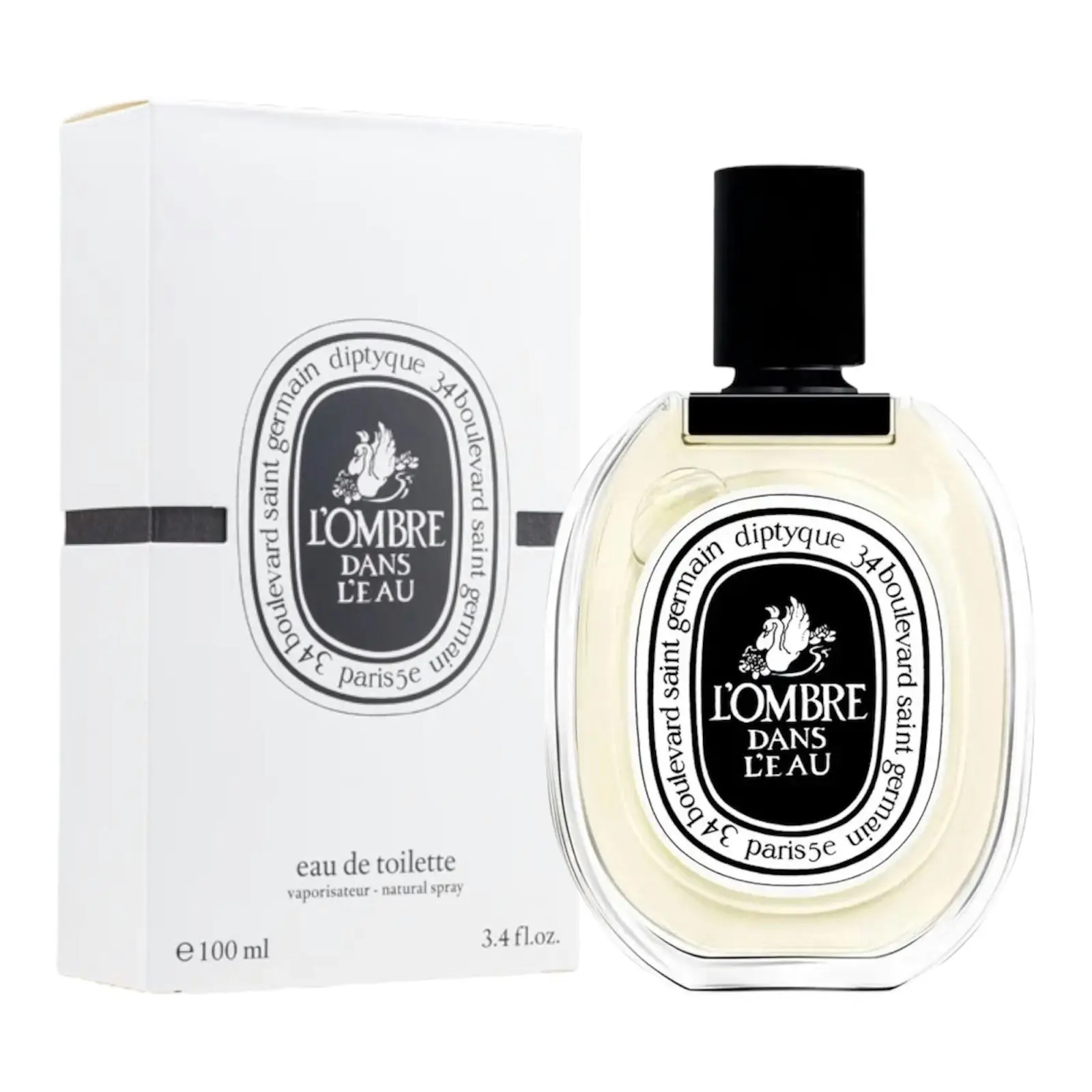 Diptyque L'Ombre Dans L'Eau Eau De Toilette EDT 100ml