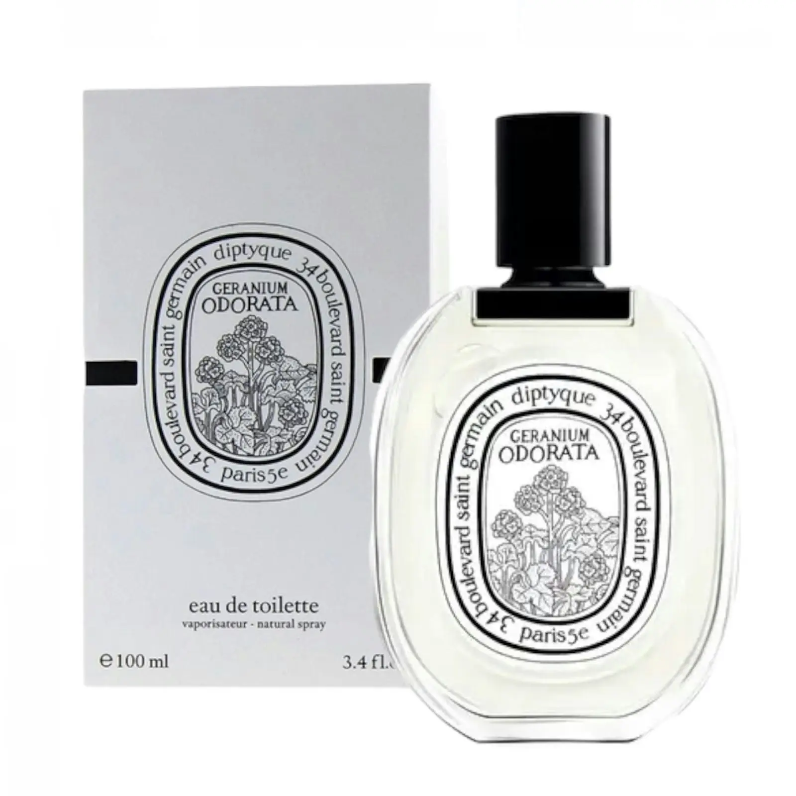 Diptyque Geranium Odorata Eau De Toilette EDT 100ml