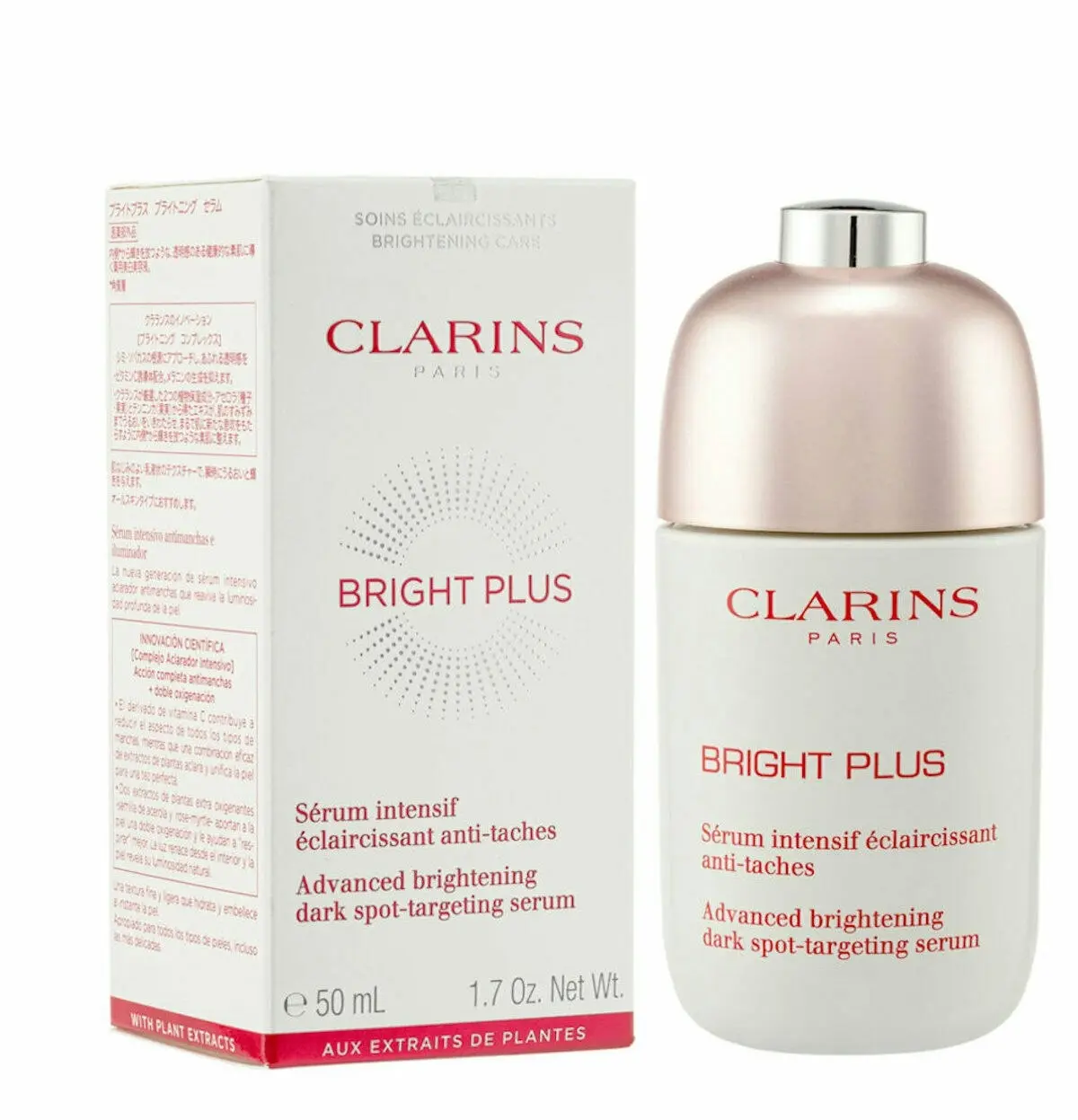 Clarins Bright Plus Advanced Dark Spot-Targeting Serum 50ml