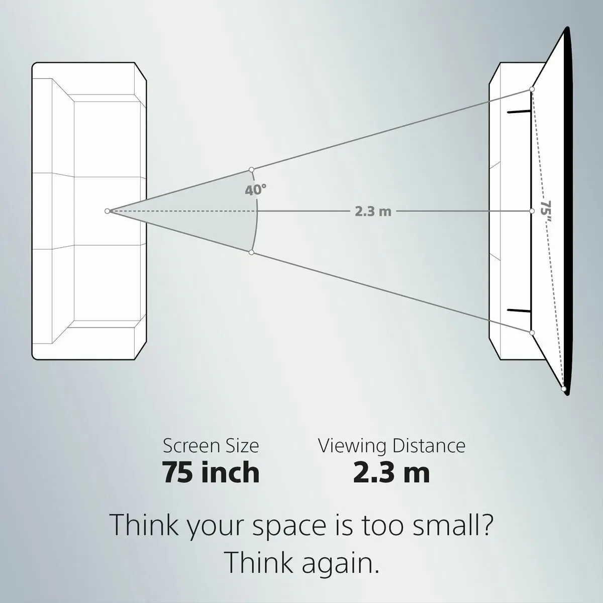 Sony 75 Inch X95K Bravia XR Mini LED 4K Google TV