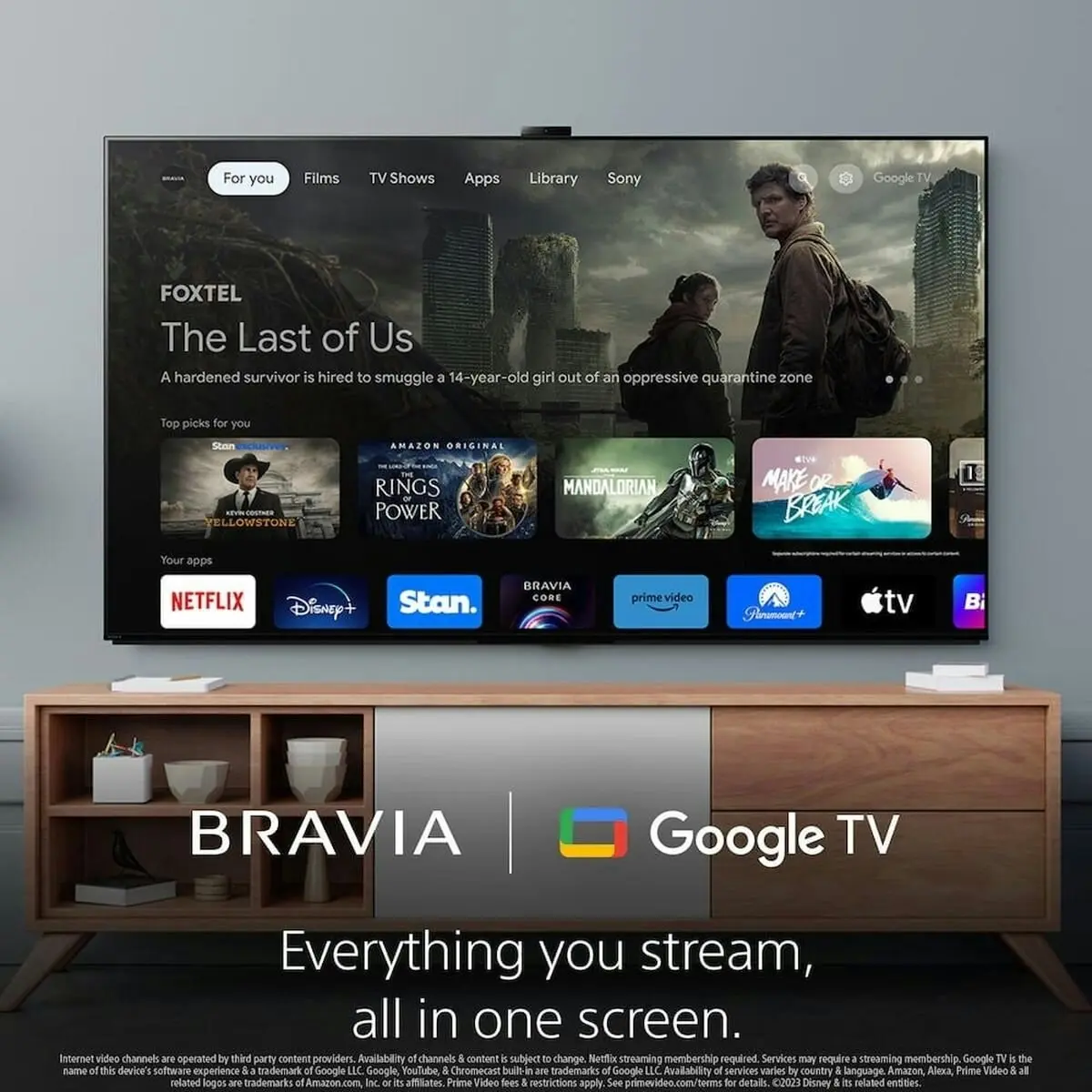 Sony Bravia 75 Inch X80L LED 4K Google TV