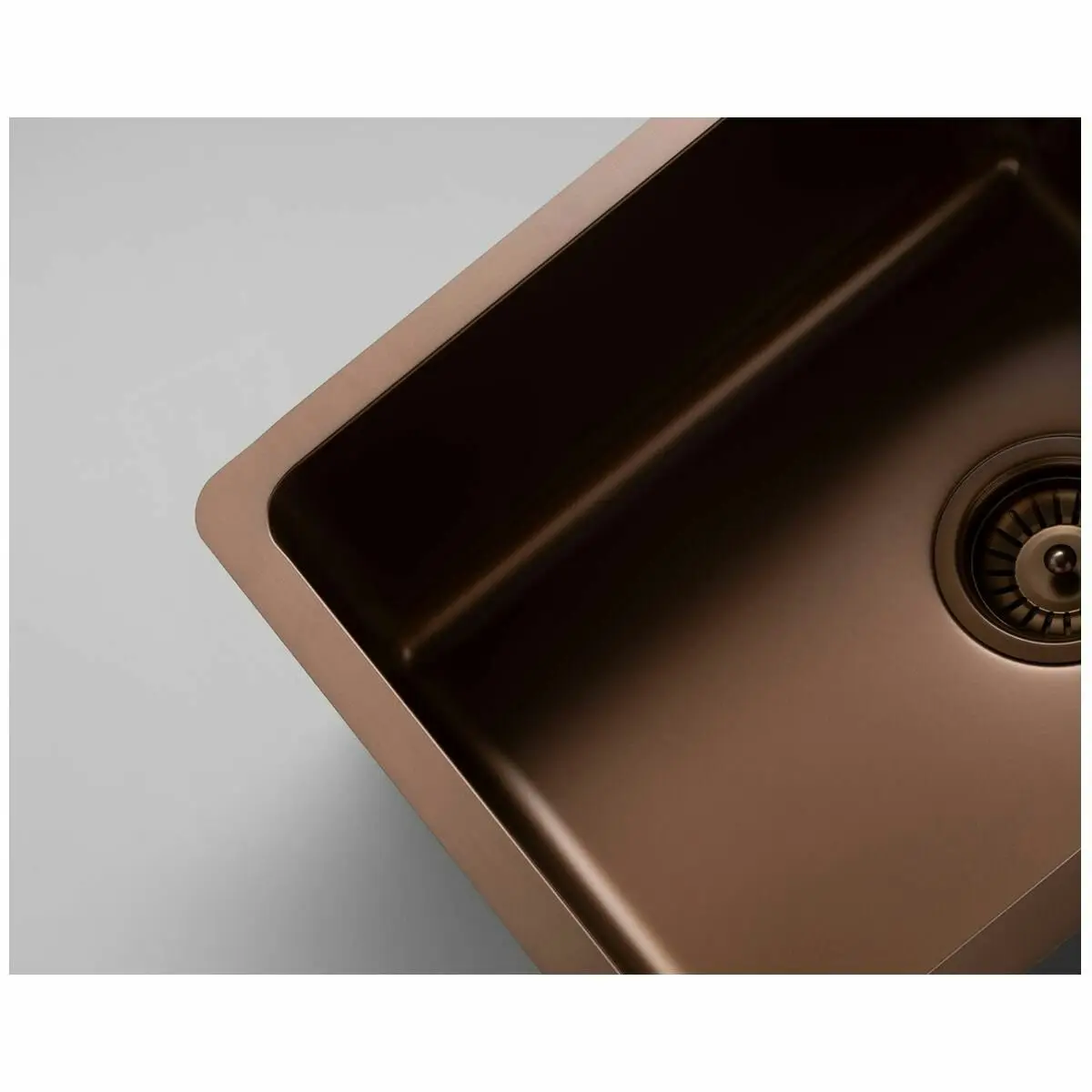 Titan Small Single Bowl Sink Rose Gold