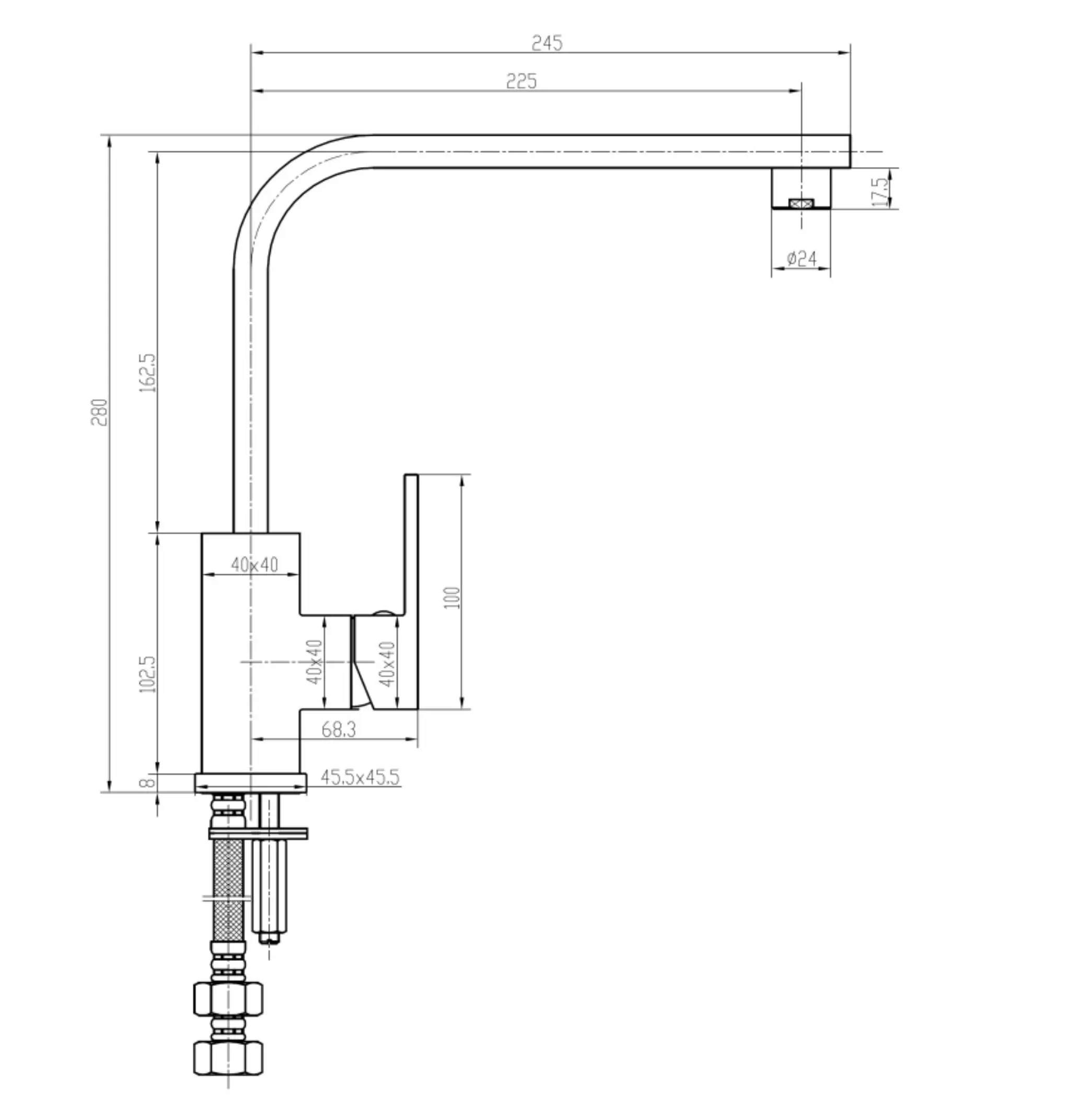 Arc Deluxe Mixer Tap