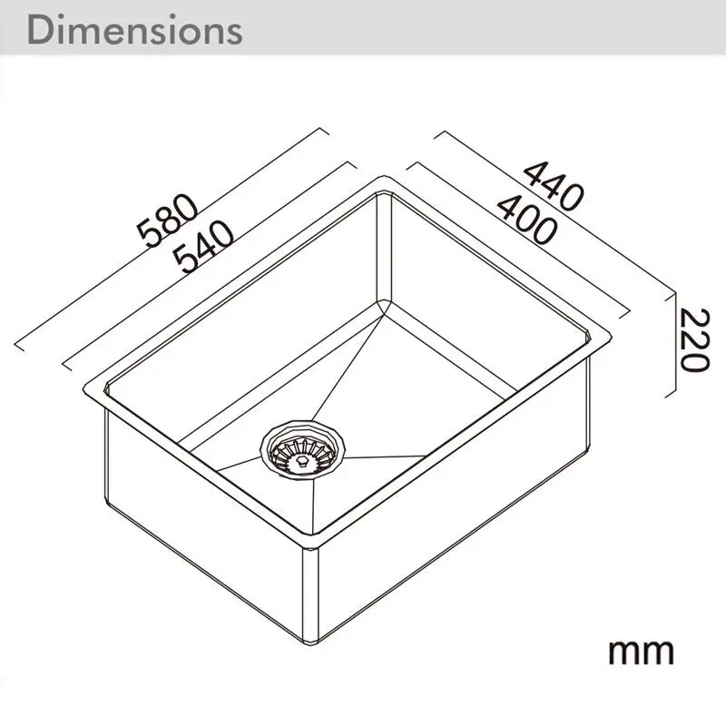 Abey Alfresco Single Bowl Sink Pack