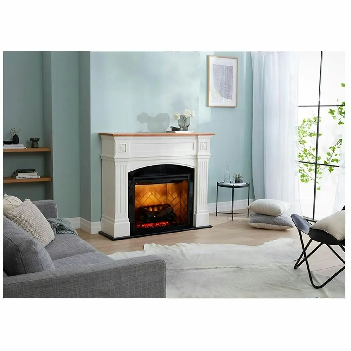 Dimplex 2kW Windelsham Mantle with Revillusion Firebox