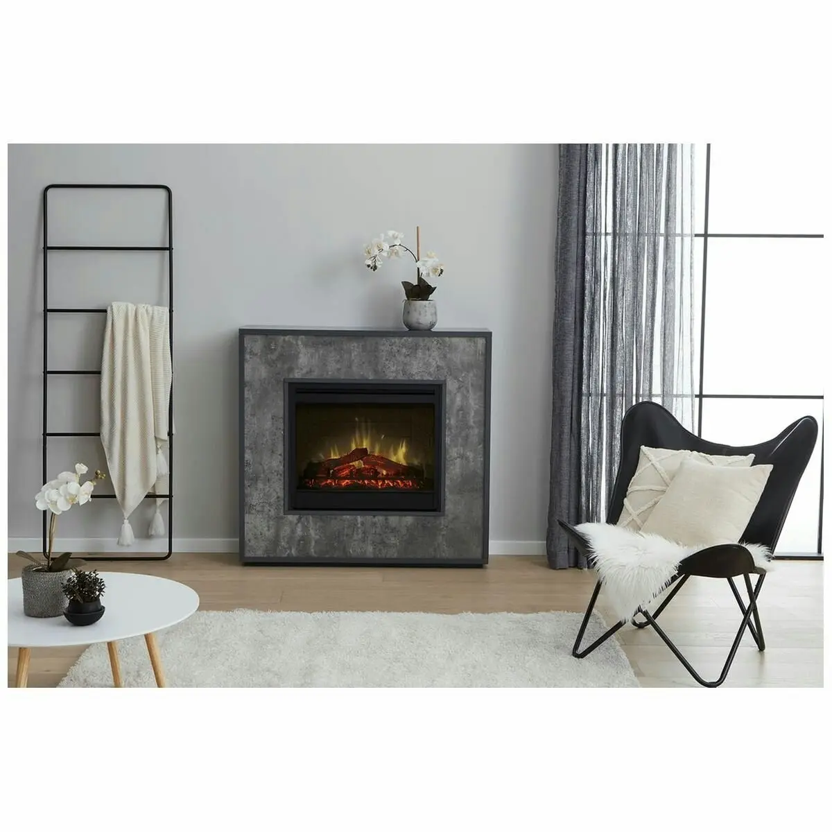 Dimplex 2kW Atlantic Mantle with 26 Inch LED Firebox