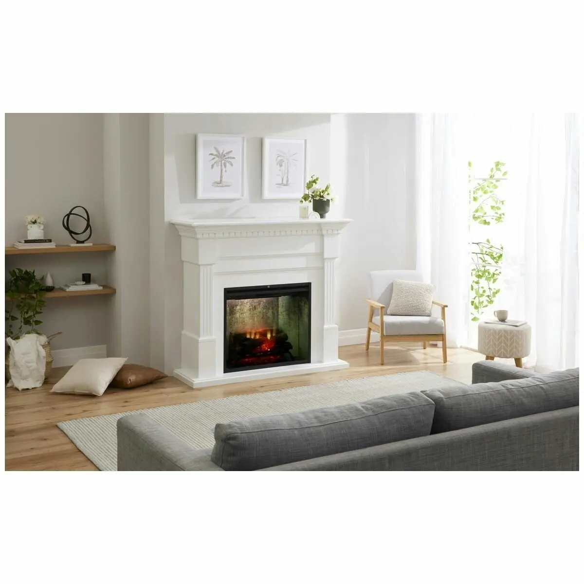 Dimplex 2kW Caden Mantle with 30 Inch Revillusion Firebox