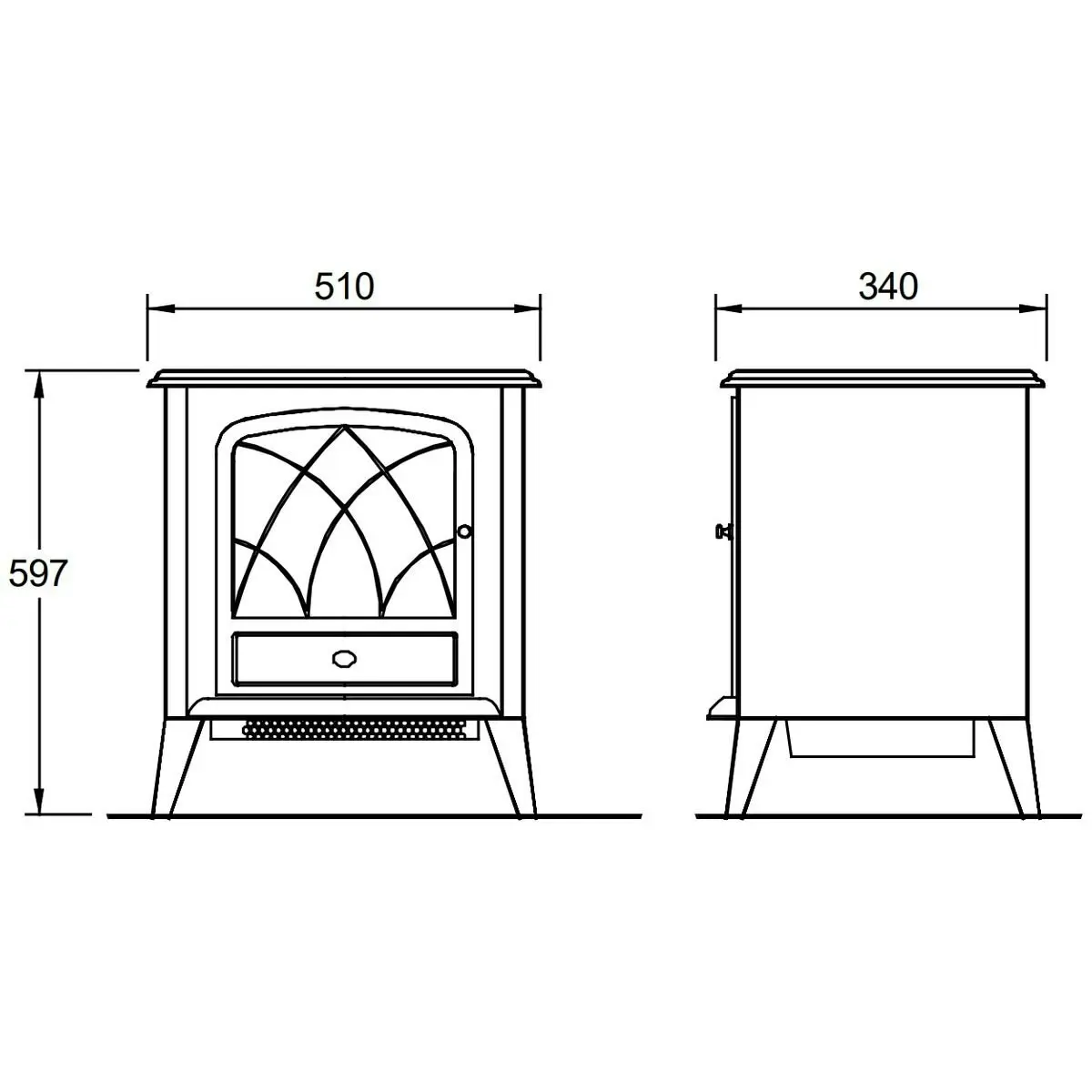 Dimplex Electric Fire Heater