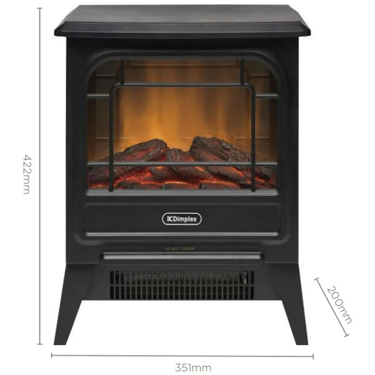 Dimplex 1.2KW Microstove Electric Fire Heater