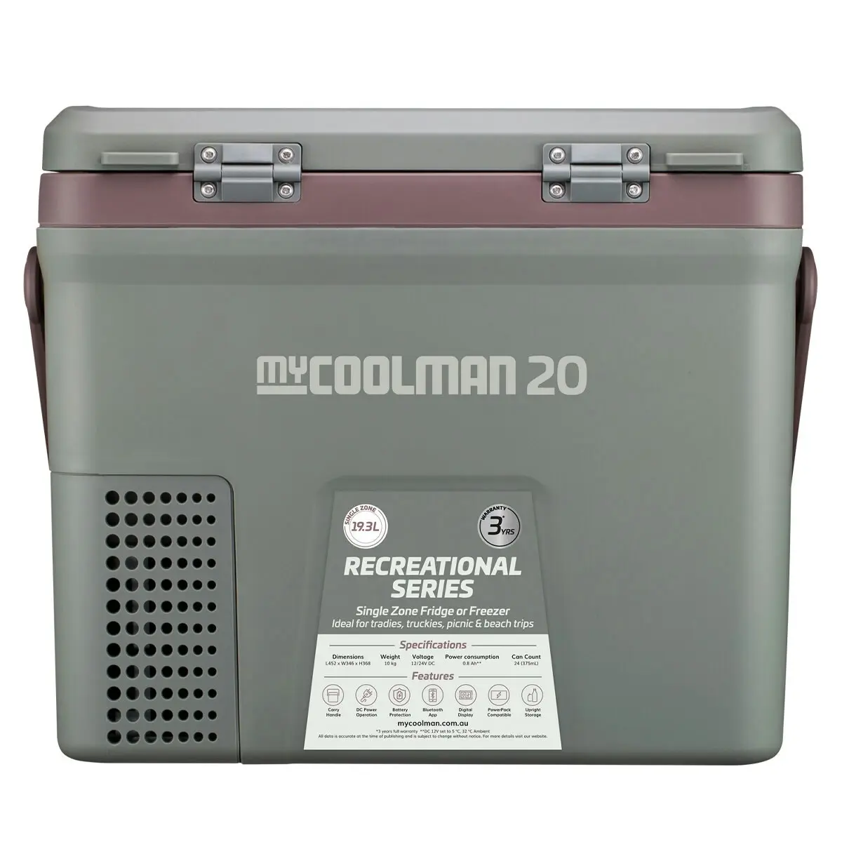 MyCoolMan 20L Recreation Series Portable Fridge