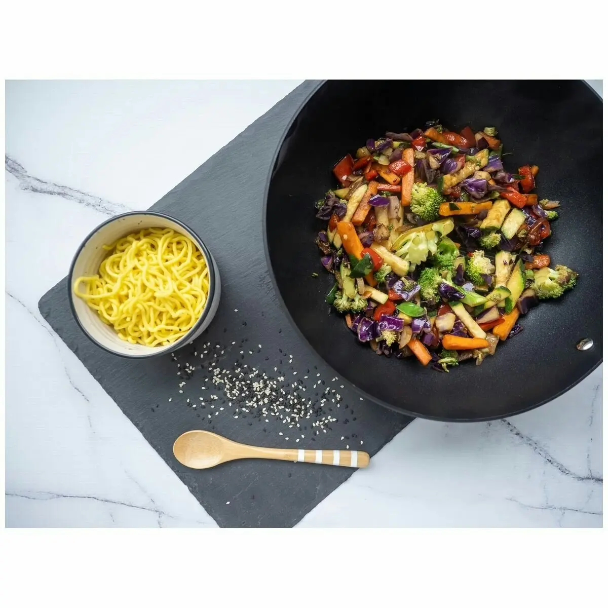 Tefal 28cm Unlimited Premium Non-Stick Induction Wok