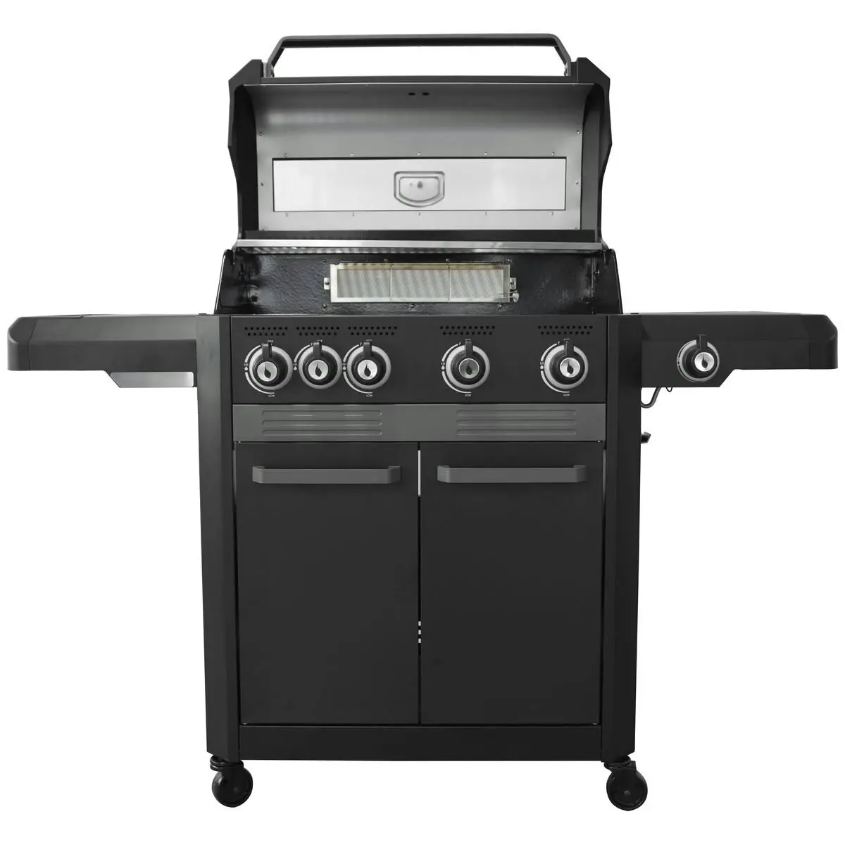 Artusi 4 Burner Chicago Freestanding BBQ with Wok