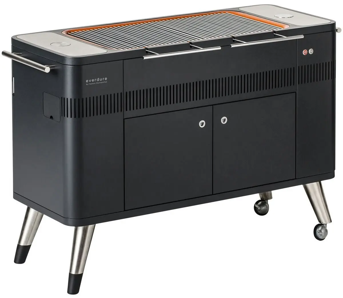 Everdure by Heston Blumenthal Hub Electric Ignition Charcoal BBQ