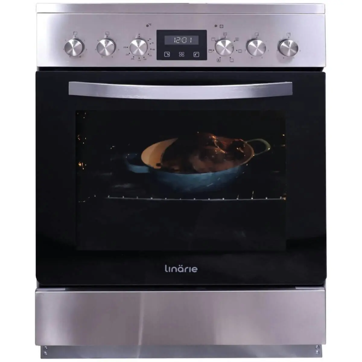 Linarie 60cm Freestanding Electric Oven with Ceramic Cooktop