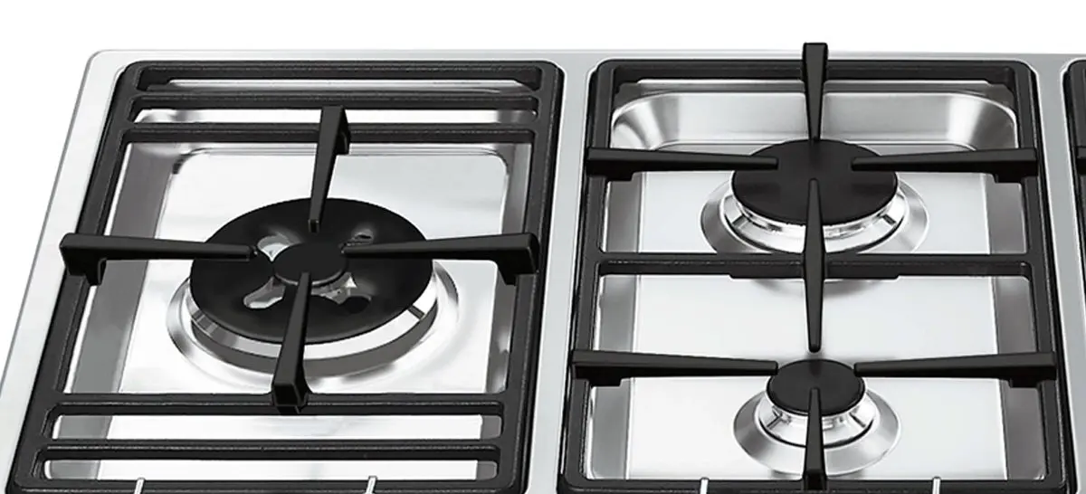 SMEG 90cm Classic Aesthetic Natural Gas Cooktop