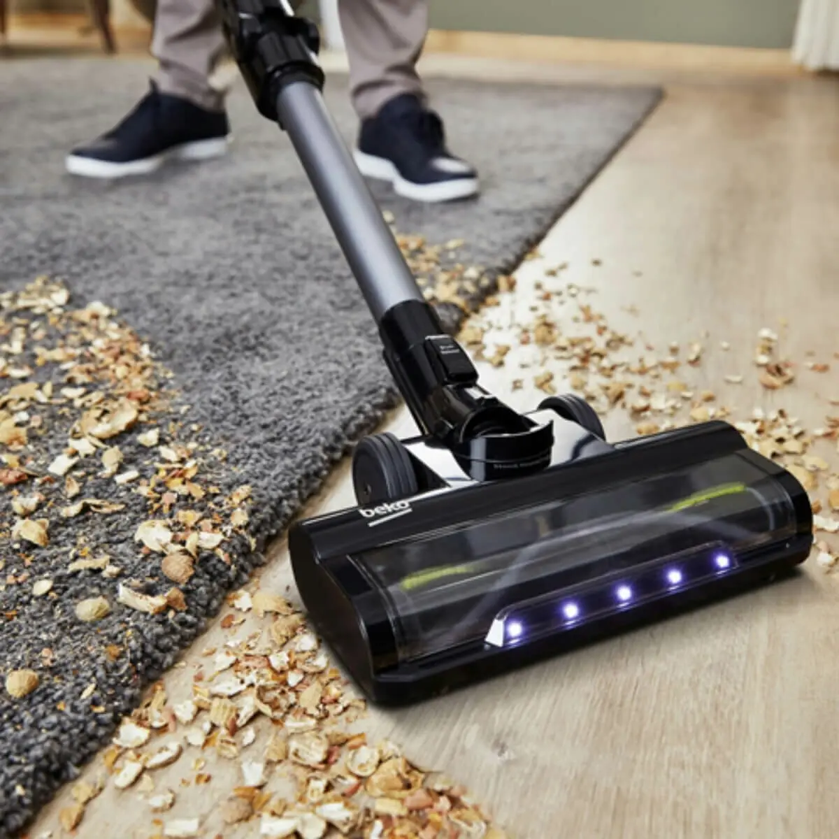 Beko Smart Powerclean Rocket 2 in 1 Rechargeable Stick Vacuum Cleaner