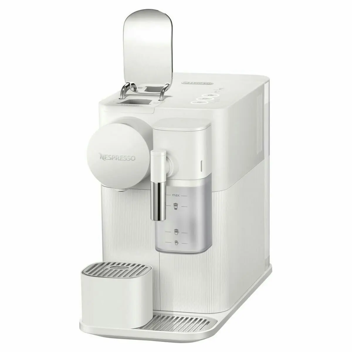 De'Longhi Distinta & Lattissima Breakfast Pack White