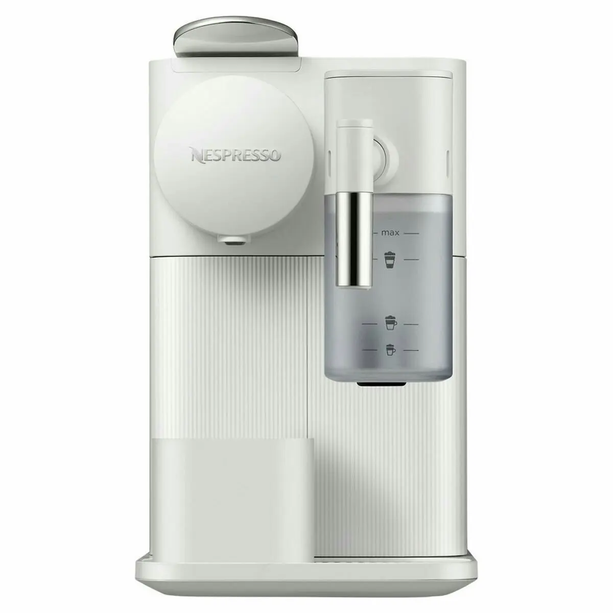 De'Longhi Distinta & Lattissima Breakfast Pack White