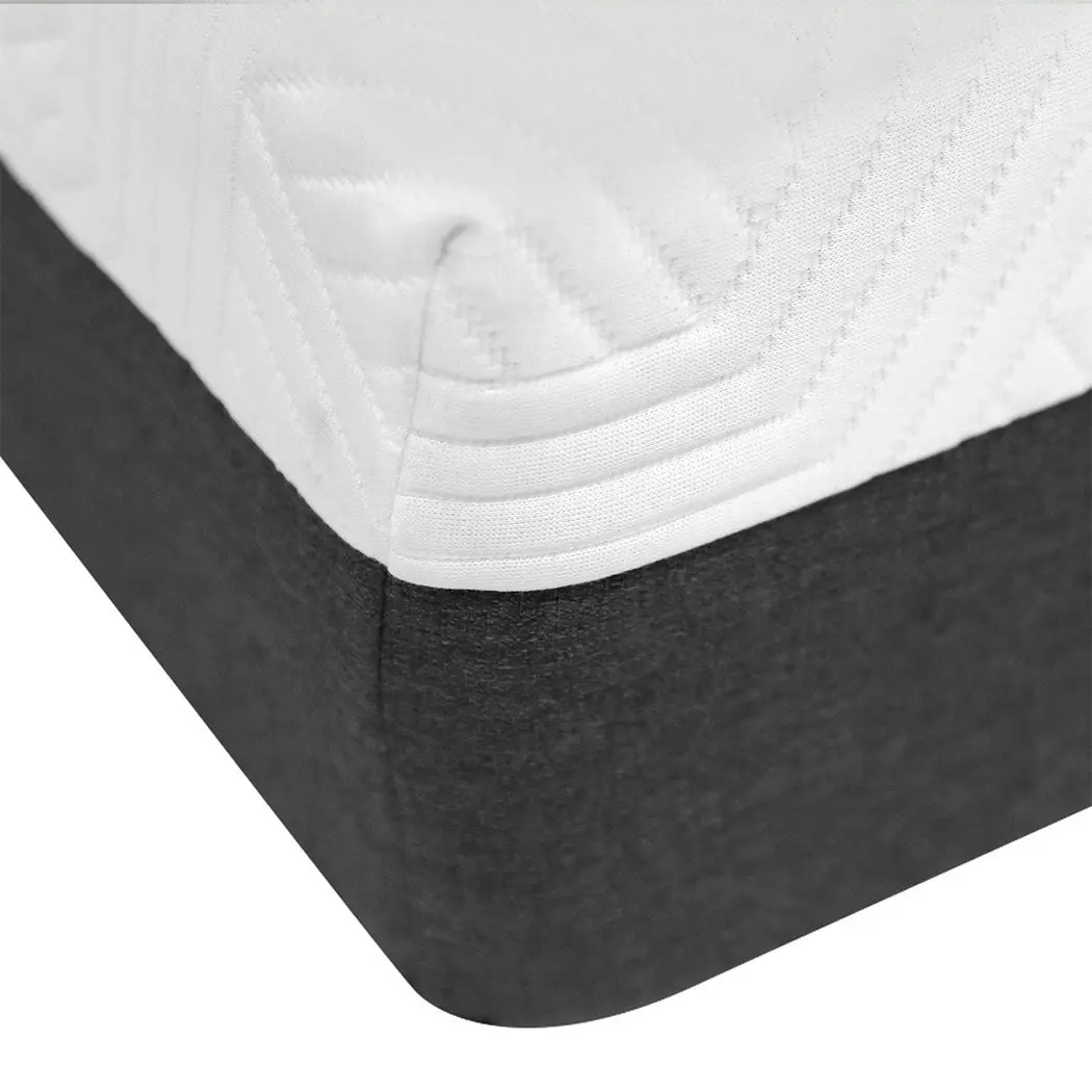 Dreamz Single Mattress Gel Memory Foam Cooling Breathable 15cm Medium Firm