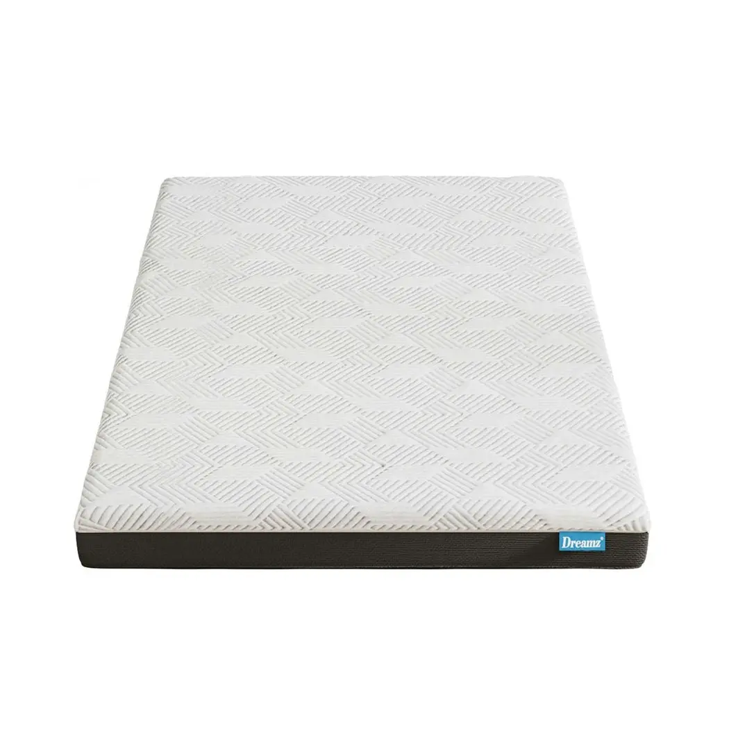 Dreamz Single Mattress Gel Memory Foam Cooling Breathable 15cm Medium Firm