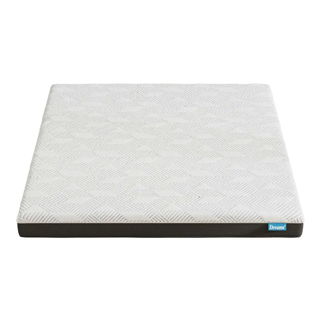 Dreamz Double Mattress Gel Memory Foam Cooling Breathable 15cm Medium Firm