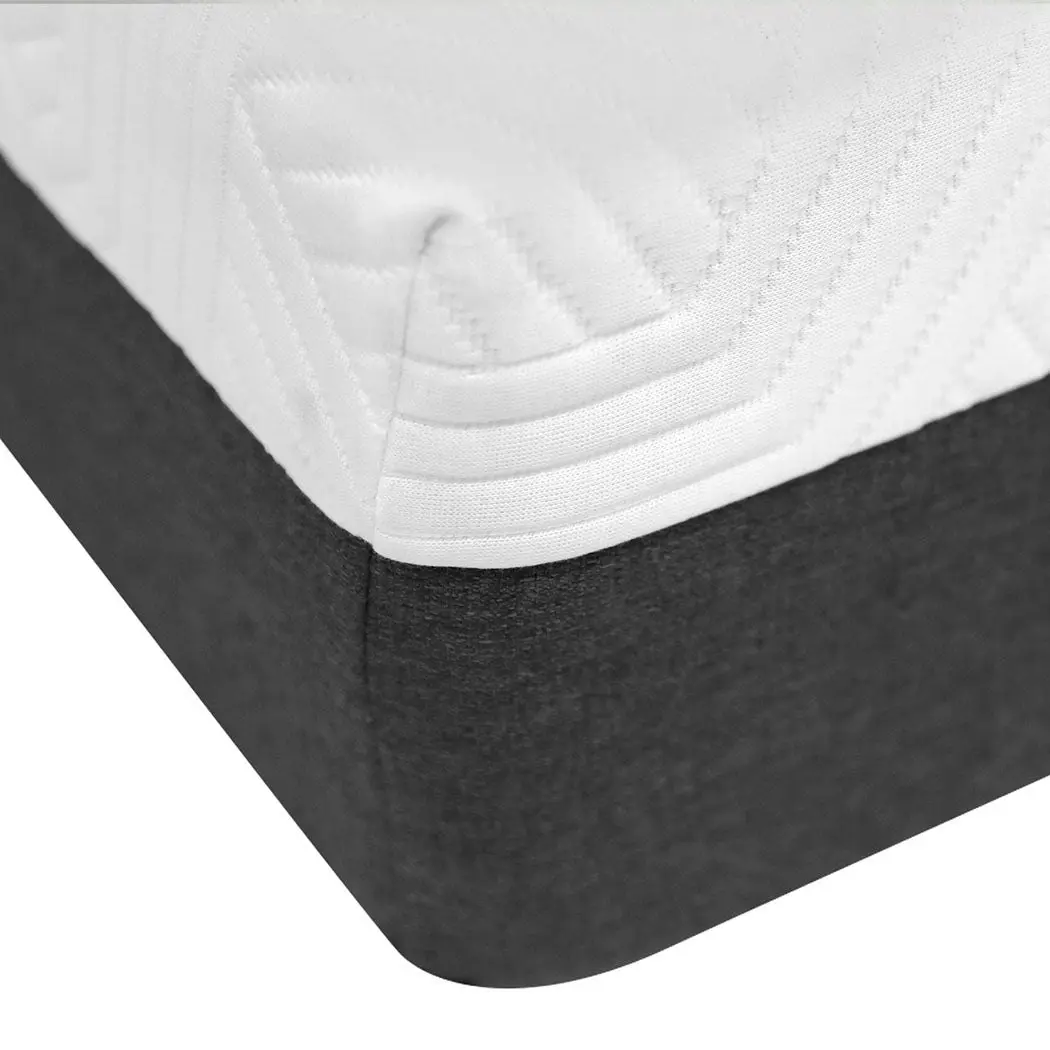 Dreamz Single Mattress Blue Gel Memory Foam Cooling Breathable Medium Firm 20cm