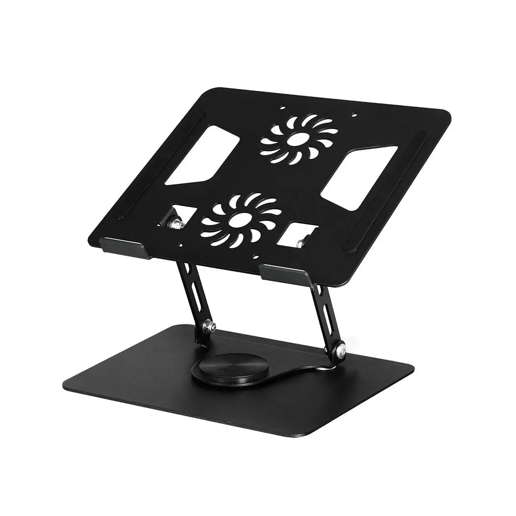 Traderight Laptop Stand Tablet Adjustable 360 Rotating Foldable Sturdy Holder