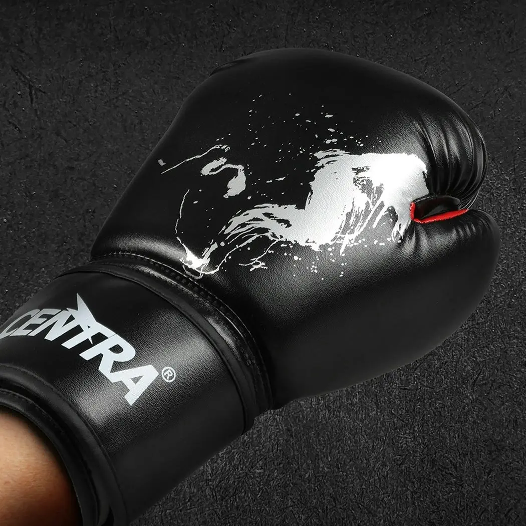 Centra Boxing Gloves PU Leather MMA Training Mitts Fight Punch Bag Sparring 8OZ