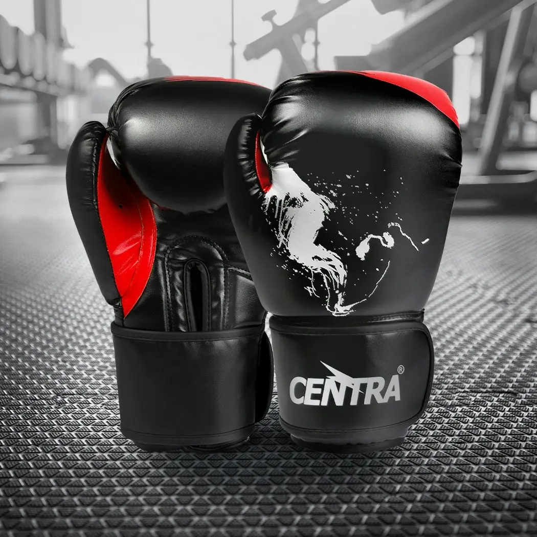 Centra Boxing Gloves PU Leather MMA Training Mitts Fight Punch Bag Sparring 8OZ