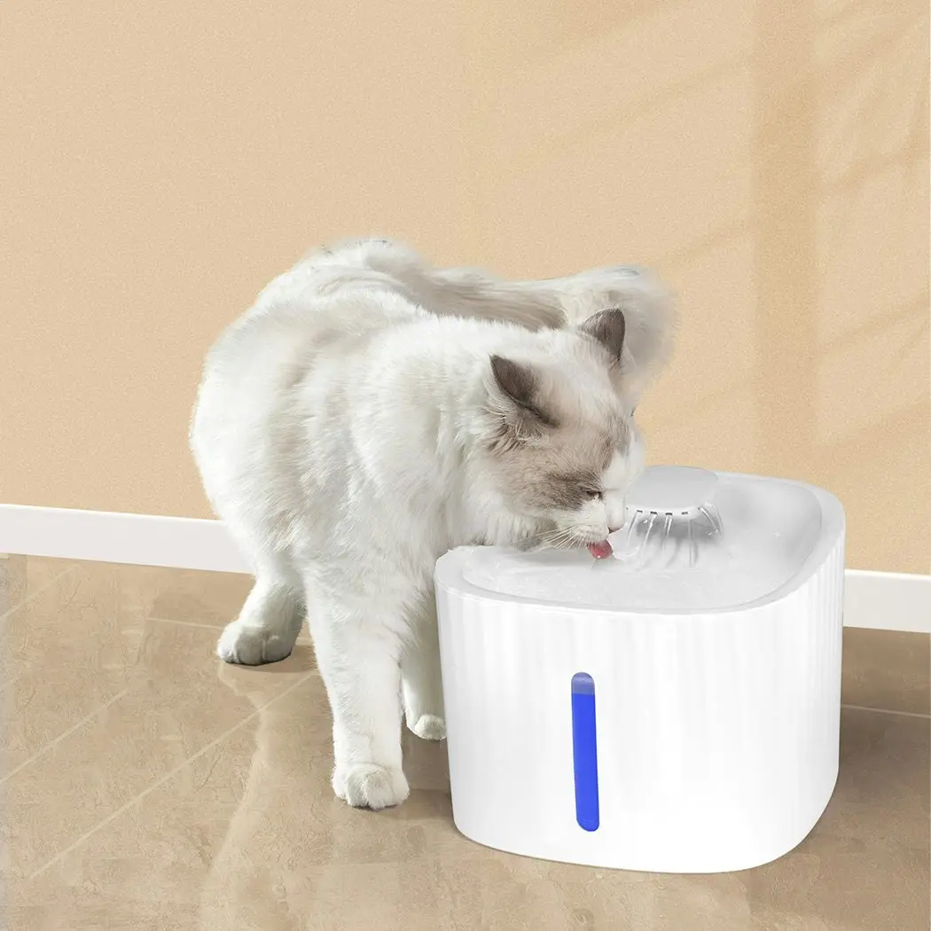 Pawz Automatic Electric Pet Water Fountain Dog Cats Drinking Dispenser Filter 3L