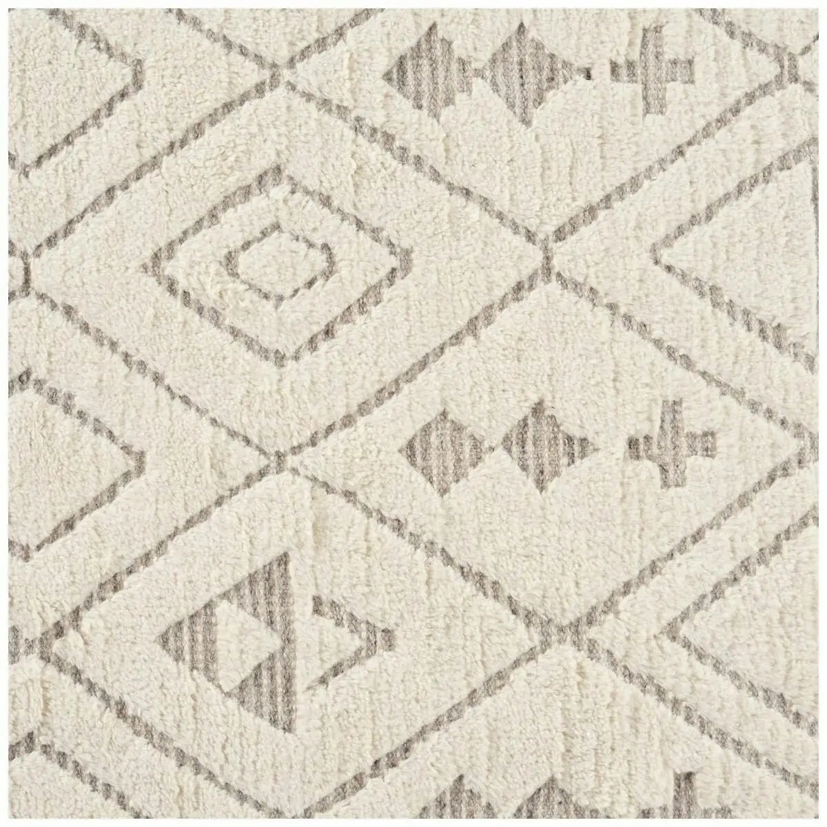 Cadrys Sahara Diamond Ivory/Taupe 160x230 Rug