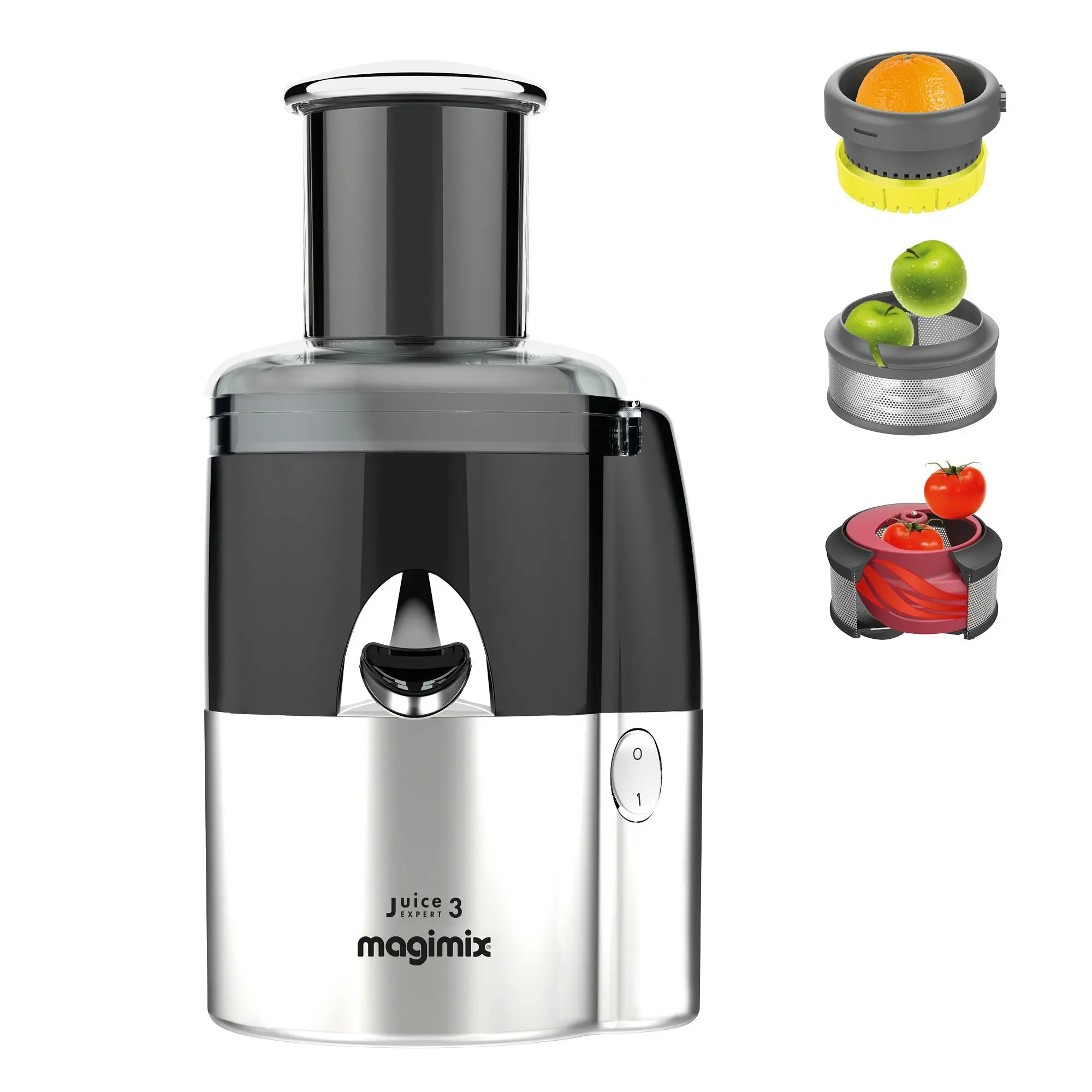 Magimix Juice Expert Matte Chrome & Black