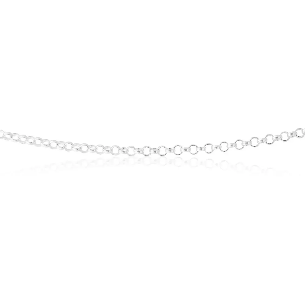 Sterling Silver 45cm 70 Gauge Belcher Chain