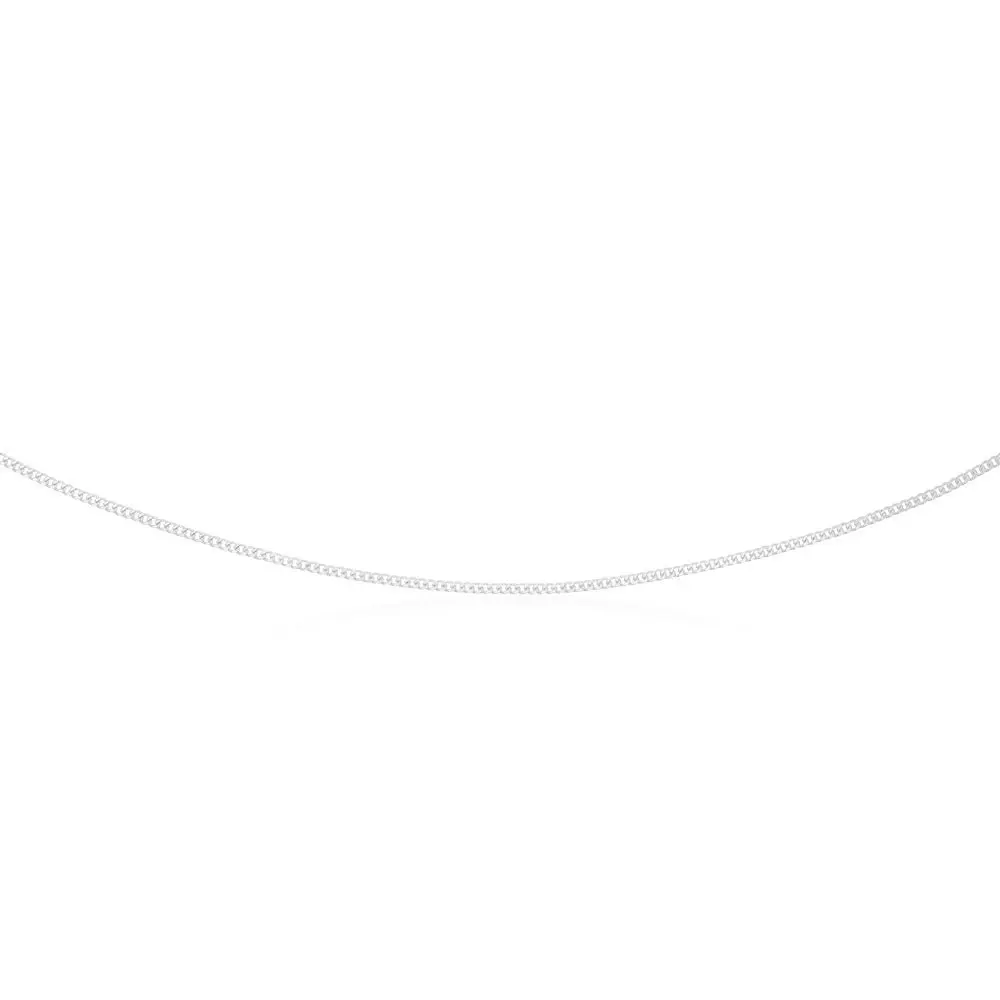 Sterling Silver 50cm Curb Chain