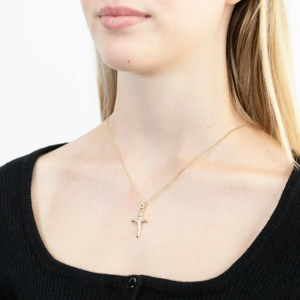 9ct Yellow Gold & White Gold Pendant