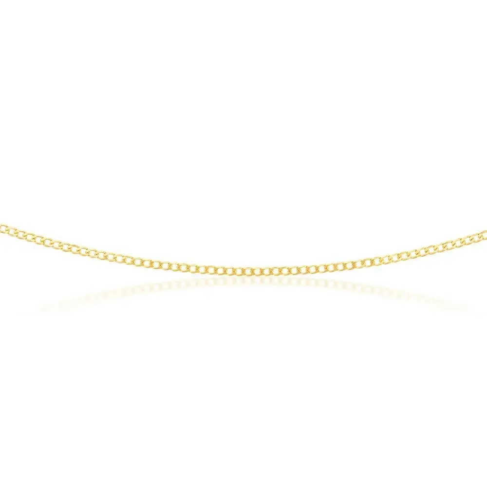 9ct Yellow Gold 60 Gauge 50cm Chain